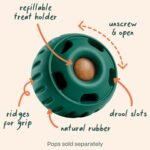 WOOF Pupsicle - Long-Lasting Interactive Dog Ball Toy to Keep Your Pup Busy and Distracted - Safe for Dogs - Low-Mess Design - Dog Toys for Medium and Large Dogs 25-75 lbs - Image 3