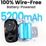 2026 Upgraded 2K Security Cameras Wireless Outdoor, Free Cloud Storage, 1-6 Months Battery Life, Waterproof, 2-Way Talk, AI Motion Detection Spotlight Siren Alarm Cameras for Home Security - Image 5