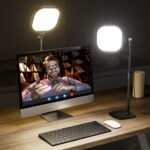 Zoom Lighting for Computer, Adjustable Desk Lighting for Video Calls, 30 Light Modes Video Conference Light, Desk Ring Light with Stand for Webcam, Meetings, Live Stream, Home Office. CRI 97.8 - Image 10