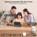 Keyless Entry Door Lock, Biquole Smart Lock, Fingerprint Door Lock | with App Control, Electronic Keypad Deadbolt, Auto & One Touch Lock | Digital Smart Door Locks | Easy Installation | IP54 - Image 6