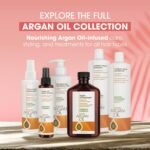 One 'N Only Argan Oil Hair Treatment - Lightweight & Hydrating Hair Oil for Natural, Wigs & Extensions - Shine Enhancing, Heat Protectant & Frizz Control (8 oz) - Image 8