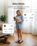 RENPHO Smart Scale for Body Weight, BMI & Body Fat, 13 Metrics, Elis 1 | Bathroom Digital Bluetooth Scale with 400lbs Capacity, Syncs with Fitness Apps, Accurate for Weight Loss, Fitness, Home Use - Image 7