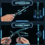 SHOWPIN 122 in 1 Precision Computer Screwdriver Kit, Laptop Screwdriver Sets with 101 Magnetic Drill Bits, Computer Accessories, Electronics Tool Kit Compatible for Tablet, PC, iPhone, PS4 Repair - Image 5