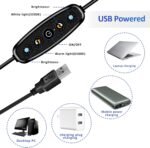 Video Conference Lighting Kit, Ring Light for Monitor Clip On | for Remote Working, Distance Learning,Zoom Calls, Self Broadcasting and Live Streaming, Computer Laptop Video Conferencing - Image 7