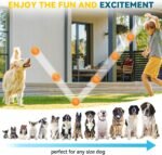 SHARLOVY 3.5” Large Dog Toys Ball, 6 Pack Squeaky oys, Durable for Aggressive Chewers, Spiky Ball for Clean Teeth and Training, Fetch Toys for Large Dogs, for Puppy Chew and Teething - Image 7