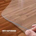 Kuyal Clear Chair mat for Hard Floors 36 x 48 inches Transparent Floor Mats Wood/Tile Protection Mat for Office & Home (36" X 48" Rectangle) - Image 6