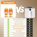 yoniagood 2 PCS Persimmon Body Wash for Strong Odor Control, Natural Persimmon Soap Bar Old People Smell Remover, Smelly Feet Deodorant Body Odor Eliminator, Body Wash Gel for Women & Men - Image 8