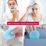 Super Soft Silicone Face Cleanser and Massager Brush Manual Facial Brush | INNERNEED Short Bristles Exfoliating Cleansing Handheld Mat Scrubber for Sensitive, Delicate, Dry Skin (Pack of 4) - Image 7