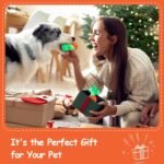 BoYoYo Tough Dog Toys for Aggressive Chewers with Squeaky, Indestructible Dog Chew Toys for Medium and Large Breeds to Keep Them Busy, Interactive Durable Dog Toy - Image 8