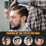 Professional Hair Comb Set 6-Piece – Barber & Salon Hair Cutting and Styling Combs Kit – Fine & Wide Tooth, Rat Tail & Sectioning Hairdressing Combs for All Hair Types - Image 6