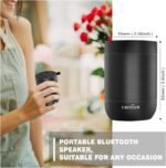 comiso Bluetooth Speaker, Portable Speaker Support TF Card, IP65 Waterproof | Small Speaker with Hands-Free Call, Crystal Clear Sound, Robust Bass, Mini Size for Travel, Kitchen, Office,Gift for All Ages - Image 7
