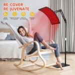 Viconor Red Light Therapy for Face and Body, Red Infrared Light Therapy Lamp with Stand Led 660nm & 850nm Infrared Light Device for Body - Image 4
