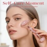 BAIMEI IcyMe Rose Quartz Roller & Gua Sha Facial Tool Set for Depuffing | Cooling Face Roller for Lymphatic Massage,Sculpting Tool for Face, Eyes & Neck, Skin Care Gifts for Women,Spa & Travel Use - Image 8