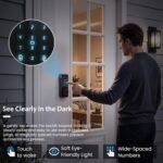 Keyless Entry Door Lock, Biquole Smart Lock, Fingerprint Door Lock | with App Control, Electronic Keypad Deadbolt, Auto & One Touch Lock | Digital Smart Door Locks | Easy Installation | IP54 - Image 4