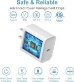 iPhone 17 16 15 Charger Fast Charging Type C Chargers USB C Charger Block iPhone 17 16 15 Air Pro Max Chargers with 6FT Cable for iPhone 17/17 Plus/17 Pro Max/16/16 Plus/16 Pro Max/15 Pro Max/iPad Pro - Image 6