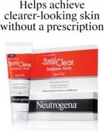 Neutrogena Rapid Clear Stubborn Acne Spot Treatment Gel, Maximum Strength 10% Benzoyl Peroxide Treatment Medication for Acne Prone Skin, Pimple Cream Reduces Size & Redness, 1 oz - Image 8