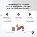 ZippyPaws RopeTugz - Durable Dog Pull Rope Toy, Interactive Tug of War for Large, Medium, & Small Dogs, Squeaky Pet Products to Keep Them Busy, Made with Heavy Duty Climbing Rope - Blue Monkey - Image 8