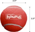 Outward Hound Squeaker Ballz – Squeaky Tennis Balls for Dogs Under 50 lbs, Interactive Dog Toy for Fetch & Training, Medium (2.5"), 4‑Pack - Image 7