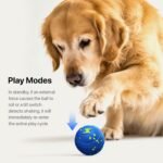 VNAKIO Interactive Dog Toys Balls Moving - Smart Automatic Bouncing Interactive Dog Ball, Pet-Safe E-TPU Material, IPX7 Waterproof, Anti Boredom Dog Toys to Keep Them Busy for Large and Small Dogs - Image 8
