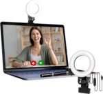 Video Conference Lighting Kit, Ring Light for Monitor Clip On | for Remote Working, Distance Learning,Zoom Calls, Self Broadcasting and Live Streaming, Computer Laptop Video Conferencing - Image 9