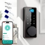 Keyless Entry Door Lock, Biquole Smart Lock, Fingerprint Door Lock | with App Control, Electronic Keypad Deadbolt, Auto & One Touch Lock | Digital Smart Door Locks | Easy Installation | IP54 - Image 2