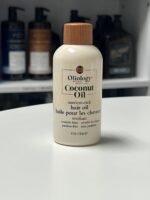 Oliology Coconut Hair Oil - Meds Split Ends, Controls Frizz, Hydrates & Softens - Lightweight Formula Helps Repair Distressed Hair from Heat Styling & Treatments | & Paraben Free (4oz) - Image 4