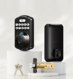 Veise KS02A Fingerprint Door Lock, Keypad Deadbolt, Matte Black | Keyless Entry, AI Fingerprint, 20 Codes, Auto Lock, Anti-Peeping Code, IP54 Waterproof, Electronic Deadbolt for Front Door - Image 15