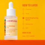 Good Molecules Daily Brightening Serum with Beta Arbutin, 1 fl oz | Gently brightens the look of skin tone with beta arbutin and hyaluronic acid. Lightweight, gentle, and layers well. - Image 6