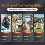 KIVORA 4 Pack Dog Whistle to Stop Barking Neighbors Dog,304 Stainless Steel Adjustable Ultrasonic Silent Dog Training Whistle for Recall & Bark Control,Professional Whistle Suitable for All Dogs - Image 6