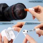 Keyboard Cleaning Kit Laptop Cleaner, All-in-1 Computer Screen Cleaning Brush Tool, Multi-Function PC Accessories Electronic Cleaner Kit Spray for iPhone iPad Macbook Earbud Camera Monitor with Patent - Image 5