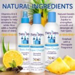 Fairy Tales Tangle Tamer Static Free Detangling Spray - Detangler Spray for Kids - Paraben Free, Sulfate Free, Gluten Free, Nut Free - 12 oz - Image 8