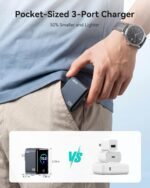 MOKiN 70W USB C Charger, 3-Port GaN Fast Charger with Smart Display & Touch Screen, 2026 New Laptop Charger Block for MacBook, iPad, iPhone, Galaxy - Image 7