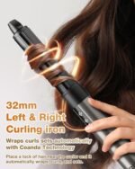 7MAGIC 6 in 1 Multi Hair Styler Dryer Brush, 110,000 RPM High-Speed, Negative Ionic, Fast Drying for Professional Blow Dry, Curling, Volumizing, Straightening and Styling, Silver - Image 5