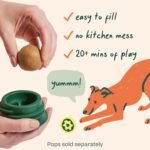 WOOF Pupsicle - Long-Lasting Interactive Dog Ball Toy to Keep Your Pup Busy and Distracted - Safe for Dogs - Low-Mess Design - Dog Toys for Medium and Large Dogs 25-75 lbs - Image 4