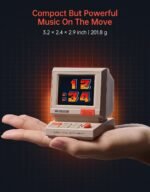 Divoom MiniToo Retro PC-Style Computer Speaker, Smart Pixel Screen with DIY Faces, Bluetooth & USB Audio, Alarm/White Noise Clock, Desk Setup Gift for Bedroom, Office & Gaming - Image 8