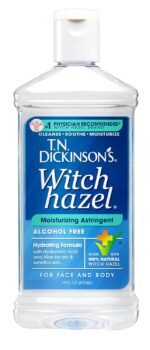 T.N. Dickinson's Witch Hazel Moisturizing Astringent | Alcohol Free | 16 Oz | 100% Natural Witch Hazel Calms, Nourishes & Hydrates Skin; for Face & Body - Image 2
