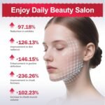 2-in-1 Red Light Microcurrent Facial Device | Enhances Lifting & Firming Capabilities | Reduces Wrinkles and Puffiness | Smart Photon Micro-Current Device, Model:EP-300 - Image 6