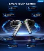 Wireless Earbuds Bluetooth Headphones, 50H Playtime Ear Buds with Mic, LED Digital Display Charging Case, IPX7 Waterproof, Deep Bass Stereo, in-Ear Earphone for iPhone Andriod Phone - Ink - Image 8