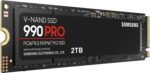 Samsung SSD 990 PRO 2TB, PCIe 4.0 M.2 2280, Up to 7,450 MB/s | NVMe Internal Solid State Hard Drive for High End Computing, Gaming, and Heavy Duty Workstations, (MZ-V9P2T0B/AM) - Image 2