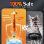 KIVORA 4 Pack Dog Whistle to Stop Barking Neighbors Dog,304 Stainless Steel Adjustable Ultrasonic Silent Dog Training Whistle for Recall & Bark Control,Professional Whistle Suitable for All Dogs - Image 4
