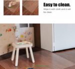 Kuyal Clear Chair mat for Hard Floors 36 x 48 inches Transparent Floor Mats Wood/Tile Protection Mat for Office & Home (36" X 48" Rectangle) - Image 5