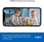 Tapo 1080P Indoor Security Camera, Baby Monitor, Dog Camera, C100(4-Pack) | Motion Detection, 2-Way Audio, Siren, Night Vision, Cloud & SD Card Storage, Works w/Alexa & Google Home, Wired - Image 4