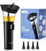 KAUGIC Manual Ear Wax Cleaner – Safe, Comfortable & Easy to Use Seamless One-Hand Operation, Black | Gentle Ear Irrigation Tool, Effortless Hand-Controlled Flow, Soft Silicone Tips, Comfortable Ergonomic Grip, FSA - HSA - Image 2