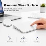 Trackpad with 2.4G USB Receiver for Mac and Windows - Multi-Touch Surface High Precision Track Pad, Multi-Gesture Touchpad Mouse Compatible with Apple MacBook iMac and Windows 10/11 PC Desktop - Image 4
