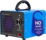 Ozone Generator Machine200,000mg/h, High Capacity Ozone Odor Eliminator Removal Air Purifier for Home Car Pet & Basement Odor, Suitable for Spaces up to 7,000 Square Feet, Blue - Image 2