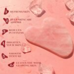 BAIMEI IcyMe Rose Quartz Roller & Gua Sha Facial Tool Set for Depuffing | Cooling Face Roller for Lymphatic Massage,Sculpting Tool for Face, Eyes & Neck, Skin Care Gifts for Women,Spa & Travel Use - Image 4