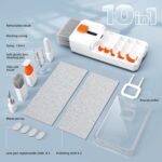Keyboard Cleaning Kit Laptop Cleaner, All-in-1 Computer Screen Cleaning Brush Tool, Multi-Function PC Accessories Electronic Cleaner Kit Spray for iPhone iPad Macbook Earbud Camera Monitor with Patent - Image 9