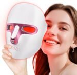 Red Light Therapy for Face, LED Face Mask Light Therapy Adjustable Brightness with 7 Color Led, Cordless & Rechargeable, Red Light Mask for Anti-Aging, Skin Brightening and Rejuvenation - Image 2