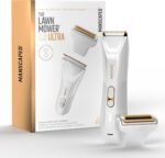 MANSCAPED® The Lawn Mower® 5.0 Ultra Men's & Women's Groin & Body Hair Trimmer – Dual-Head SkinSafe® Trimmer & Foil Blades, Waterproof Wet/Dry Groomer, USB-C Rechargeable with Travel Case, White - Image 2