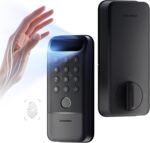 SwitchBot Lock Vision Pro Smart Lock, Palm Vein + Fingerprint, Keyless Entry Deadbolt for Front Door, Touchless Unlock, 12-Month Battery, WiFi No Hub, Auto-Lock, Matter, Apple Home, Alexa, Google - Image 2